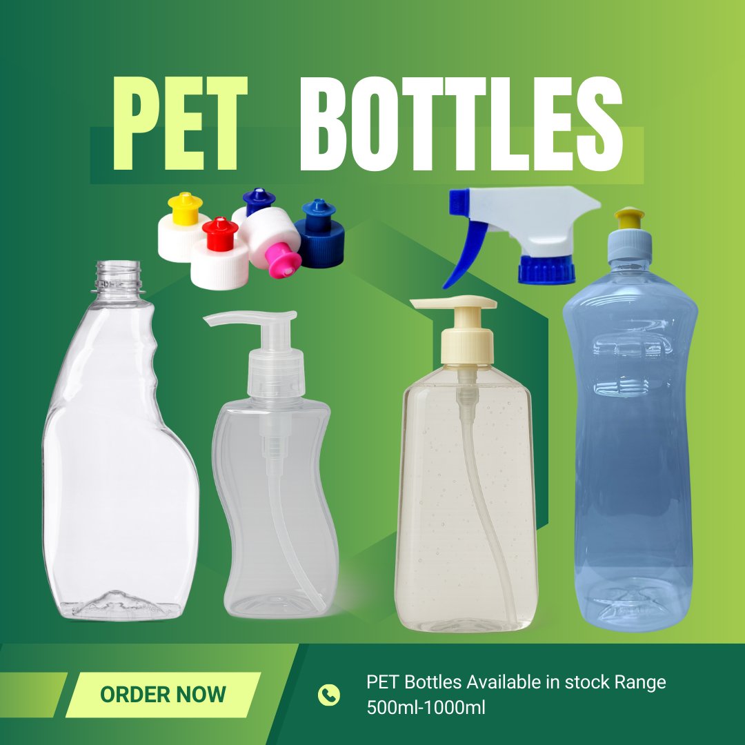 PET Detergent Bottles