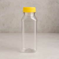 Juice Bottle Square Design 330ml 50pcs
